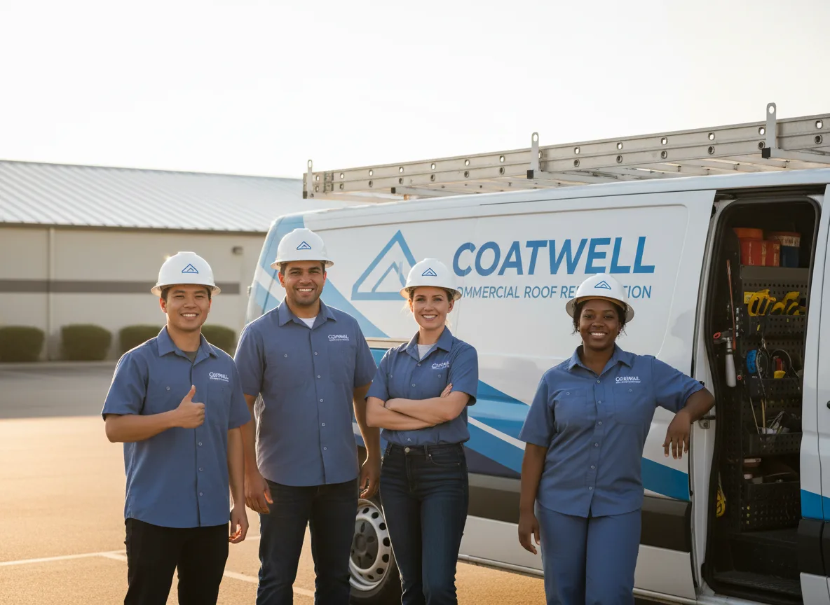Commercial roof coating company in San Elizario, TX